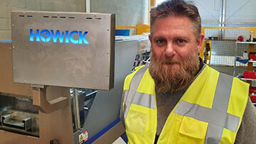 Howick’s new Technical Manager for the UK and Ireland